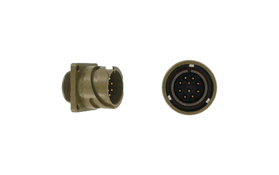MIL-C-5015 Series circular connector bayonet coupling